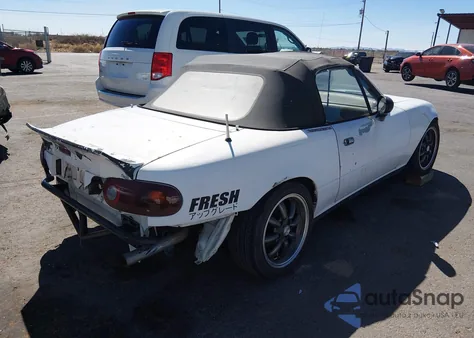 1990 Mazda Mx-5 Miata from USA, damaged, VIN JM1NA3518L0150481